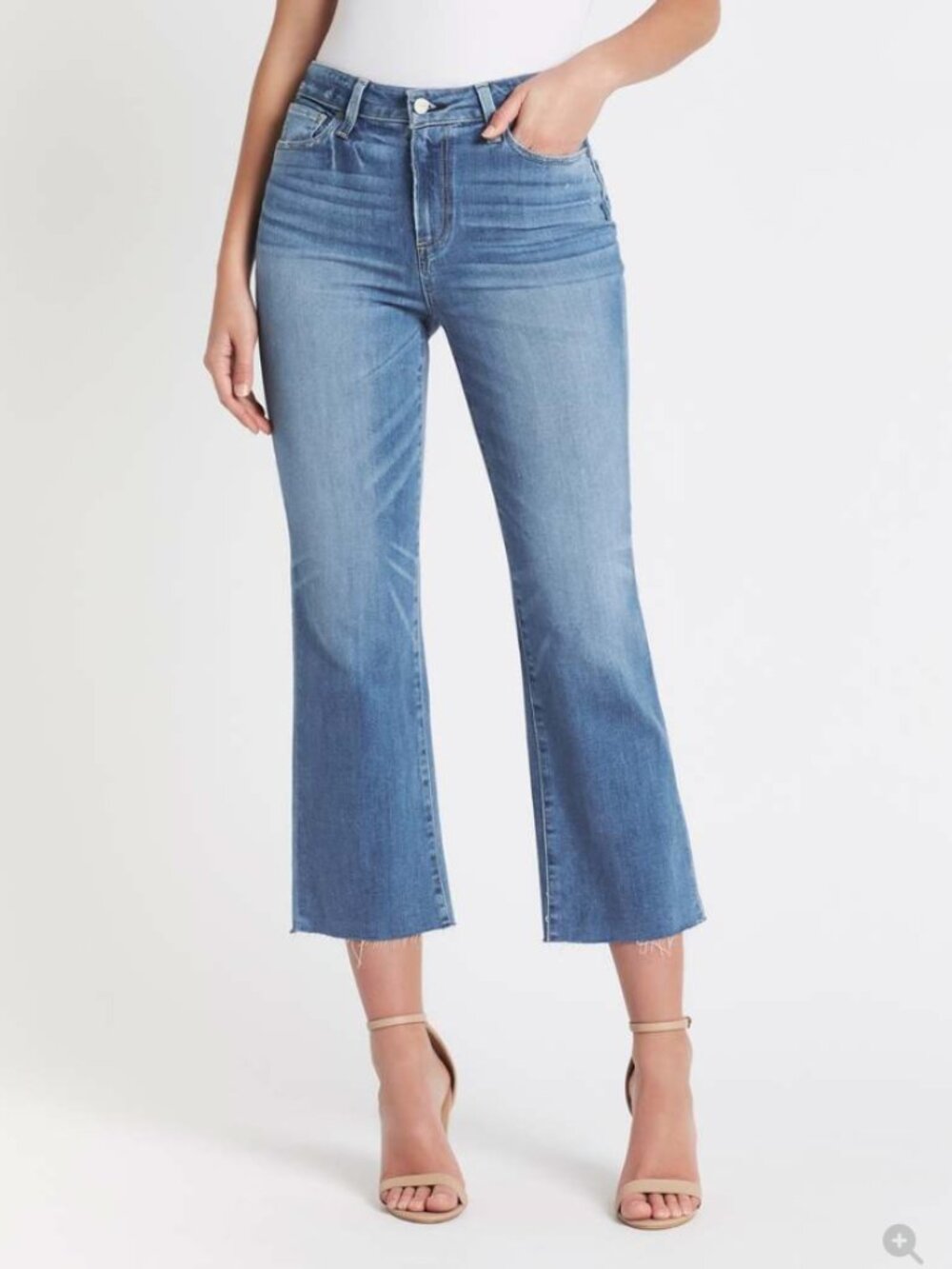 Paige Atley Ankle Flare Jeans